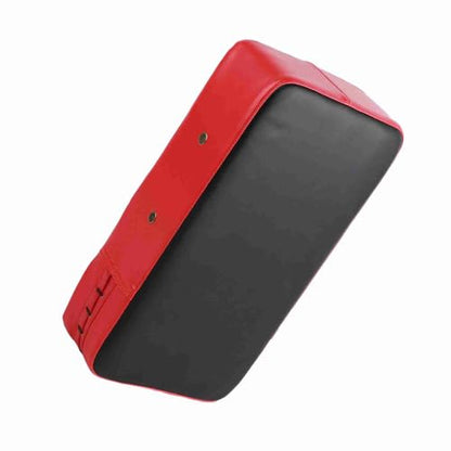 BRRNOO Boxing Pads, Taekwondo Kick Pad Taekwondo Boxing Kick Punch Adjustable Soft Martial Arts Training Equipment for Martial Arts, Karate, - color: Red