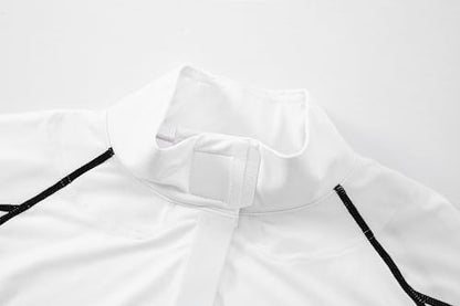 Hockey Shirt with Neck Guard for Mens and Boys - size: Large