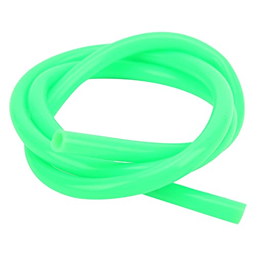 Aquarium Tubing, Silicone Pipes Peristaltic Pump Tube External Silicone Extension Hose Pipe Hydraulic Equipment Green (6.4mm*9.6mm) - size: 6.4mm*9.6mm