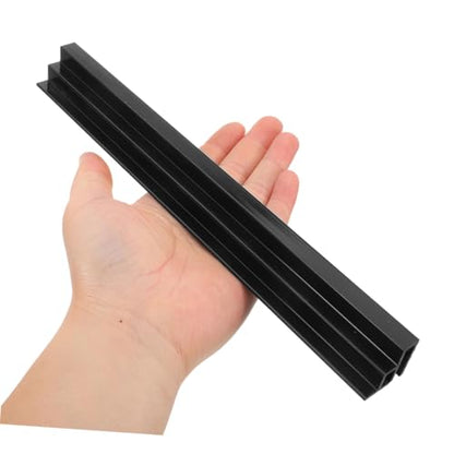 Kisangel Fish Tank Protector Strip Double Design for Aquariums Easy Installation Edge Protector for Home and Commercial Use - size: 45.00X45.00X2.50CM