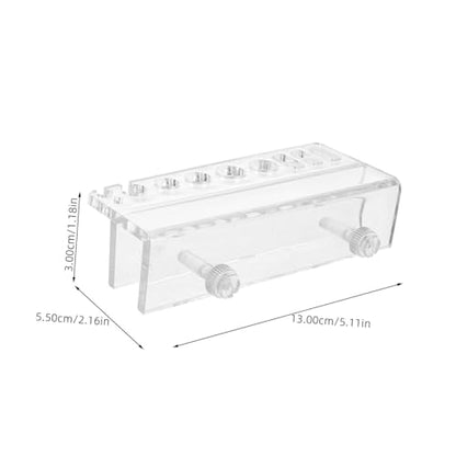 Aquarium Tool Holder Fish Tank Organizer for Scissors Tweezers and Tongs Durable and Stable Rack with Multiple for Easy Tool Access for Aquatic Plant