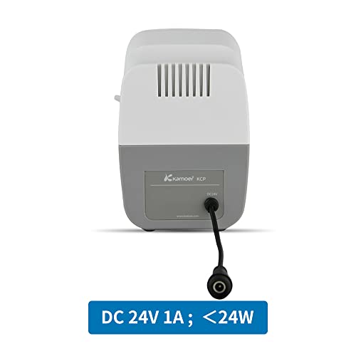 Kamoer KCPA600 24V Peristaltic Pump High Flow Rate Liquid Dosing Pump 180-520ml/min Adjustable, Norprene Tube 4mm ID x 7.2mm OD