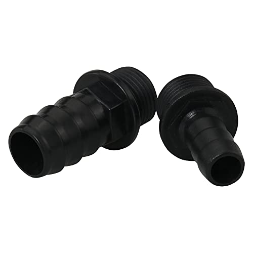 Nozzles Kit for Fountain Pump, Replacement Adapters 5 Sizes Plastic Nozzles for Aquarium, Fish Tank, Pond, Hydroponics, Statuary