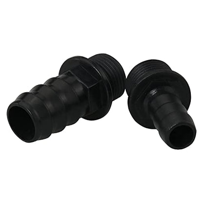 Nozzles Kit for Fountain Pump, Replacement Adapters 5 Sizes Plastic Nozzles for Aquarium, Fish Tank, Pond, Hydroponics, Statuary