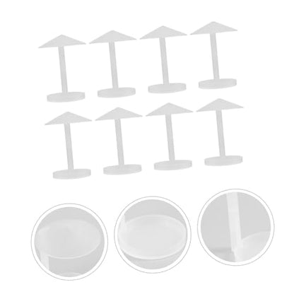 Outanaya 8pcs Plastic Humidifier Splash Guards Replacement for Rockery Fish Tank Water Barrier