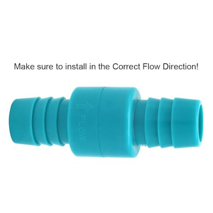 3/4 inch Check Valve, Marine Boat Bilge Pump Hose in-line one way, Non Return