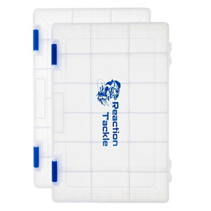 Reaction Tackle Tackle Box Trays, Utility Storage Boxes for Fishing Tackle, Lures, Hooks & Baits – Fits Tackle Bags and Tackle Boxes - color: 3600 Trays (2-pack)