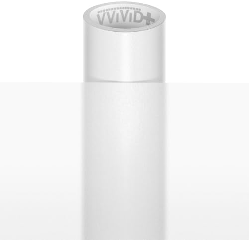 VViViD Frosted Matte Etched Adhesive Craft Window Vinyl Roll (17.9" x 48", Frosted White) - color: Frosted White, size: 17.9" x 48"