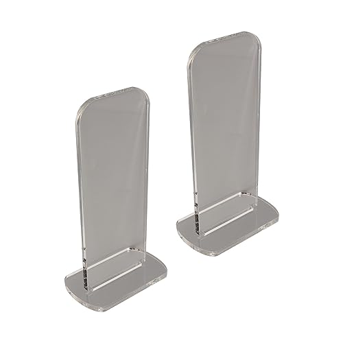 2Pcs Acrylic Boxing Glove Stand, Vertical Boxing Glove Display Stand Acrylic Gloves Holder, Vertical Boxing Gloves Display Rack Holder, Baseball Glove Display Holder Rack for - color: Transparent