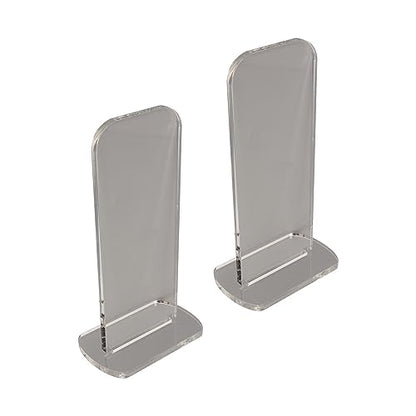 2Pcs Acrylic Boxing Glove Stand, Vertical Boxing Glove Display Stand Acrylic Gloves Holder, Vertical Boxing Gloves Display Rack Holder, Baseball Glove Display Holder Rack for - color: Transparent