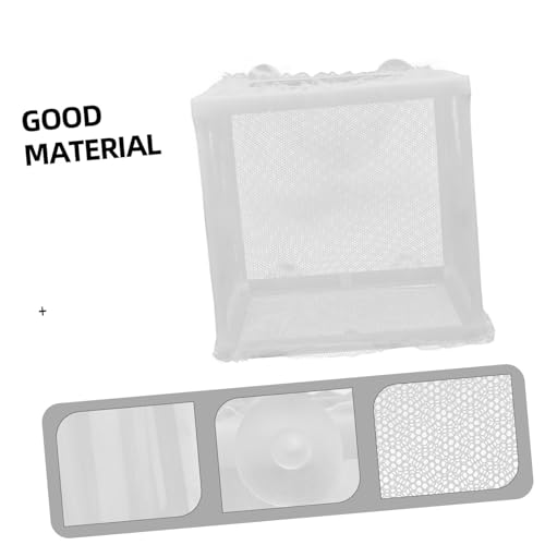 ORFOFE 2pcs Fish Breeding Net Mesh Hatchery Fishing Net for Aquarium Fish Separation for Tanks Non- and Practical Design