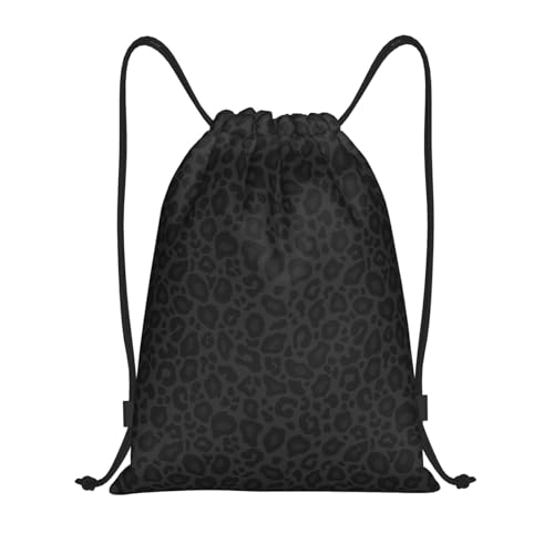 Gianlaima Drawstring Backpack Gym draw string bag For Men Women - color: Black25