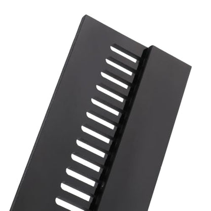 12.6 Inch Black Acrylic Overflow Bar Shrimp Protection Removable Design Fish Tank Weir Comb Overflow Prevention