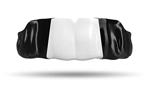 Impact Custom Professional MMA/Boxing/Muay Thai Mouthguard -Flag Series - color: Black/White/Black