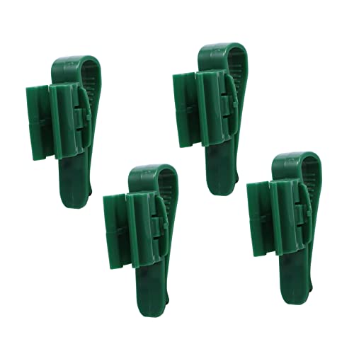 WOONEKY 4Pcs Plastic Fixing Clamps for Aquarium Hose Easy Installation Fish Tank Clips to Secure Water Tubes for Fish Tank Maintenance and Water Changes