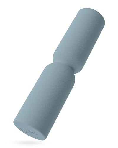 Bala Hourglass Foam Roller (Sea) - Soft Density Back Roller Foam for Physical Therapy, Deep Tissue Muscle Massage, Flexibility & Stretching - Workout Roller for Yoga, Neck, Back & Legs Exercise - color: Sea