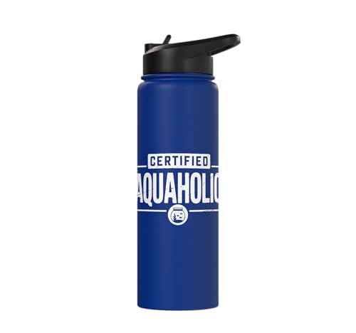 Aquarium Lover Fishkeeping Aquascape Aquarist Stainless Steel Insulated Water Bottle - color: Royal Blue