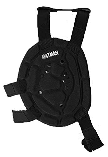 Matman Wrestling Adult Ultra Gard Neoprene Ear Guard, One Size Fits Most (Black)