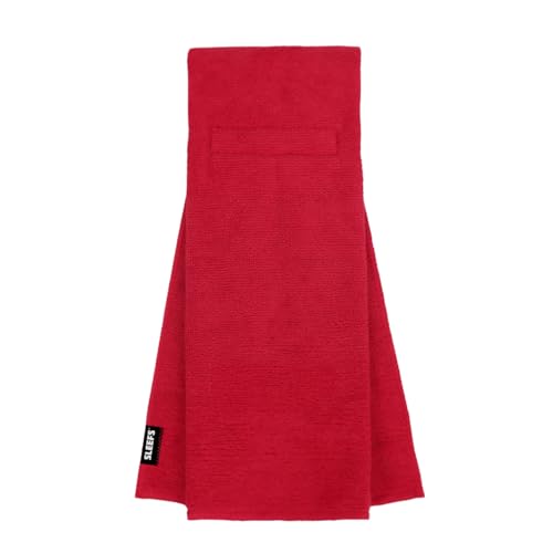 SLEEFS Hue Red Football Towel - color: Hue Red