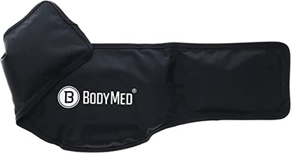 BodyMed Reusable Gel Ice Pack Cold Compress (2-Pack) for Neck - Professional Grade Cold Therapy for Injuries, Aches, Swelling, Bruises, Sprains - 21 in. x 6 in. (Neck Contour) - size: 21 in × 6 in (Neck Contour) (Pack of 2)