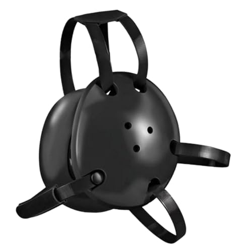 Wrestling Headgear for Kids with Ear Protection & Chin Pad - Youth Sports Protective Gear - color: Three Holes