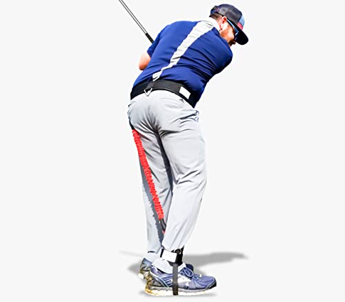 VPX Golf Swing Launch Training Aid, Increases Driver & Iron Distance, Ball Flight, Spin, Improves Alignment, Putting, Timer, Club Sequencing, For Men, Women, Kids, Range, Indoor, Outdoor, On Nets, Mat - size: Waist LRG (32"-56"), style: Height MED (5'3" t