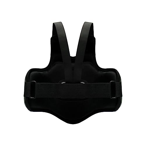 TMA Kids Boxing Belly Pad Chest Guard MMA Body Protector Martial Arts Rib Shield Armour Taekwondo Training (10 to 15 Year Old)