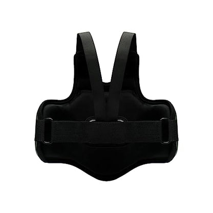 TMA Kids Boxing Belly Pad Chest Guard MMA Body Protector Martial Arts Rib Shield Armour Taekwondo Training (10 to 15 Year Old)