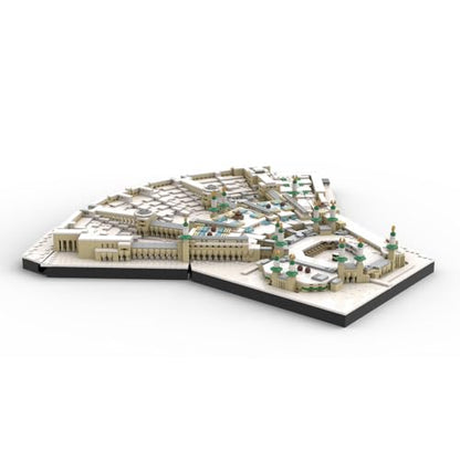 Great Mosque of Mecca Architecture Building Blocks Set, 4776PCS World Famous Landmark Street View Collection Display Model Home Decor Kits, Gifts for Bricks Enthusiasts, MOC-184753