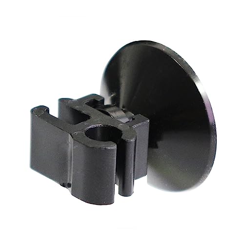 5pcs Aquarium Suction Cups Fish Tank Tube Open Clip Fixing Clamps Holder for Air Line Hose Aquarium Heat Clip Fish Tank Clip Tube Holder Fish Tank Clip for Lid, Black