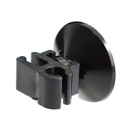 5pcs Aquarium Suction Cups Fish Tank Tube Open Clip Fixing Clamps Holder for Air Line Hose Aquarium Heat Clip Fish Tank Clip Tube Holder Fish Tank Clip for Lid, Black