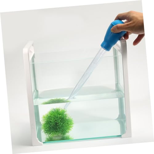 BESPORTBLE Aquarium Set 2pcs 30ml Pipettes Fish Tank Vacuum Kit for Freshwater Tanks - color: Blue