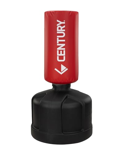 Century Original WAVEMASTER | Heavy Punching Bag - Training Bag, Martial Arts, MMA, Black, Karate, Taekwondo, Muay Thai, Freestanding, Kickboxing, Boxing - color: Red