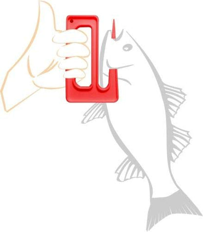 The APSI Store DaHook Fish Grabber - color: Orange
