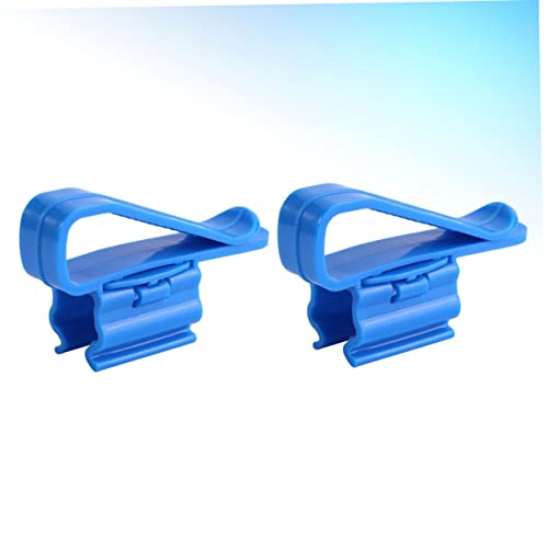 2pcs Aquarium Filtration Hose Holder Water Clip for Fixing Tropical Fish Tanks Compact and Convenient Soft Tube Clamp for Cleaning and Water Changes