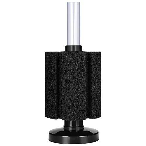 AQUANEAT Aquarium Sponge Filter Breeding Fry Betta Shrimp Nano Fish Tank 4pcs (M Large up to 50Gal) - size: M Large up to 50Gal