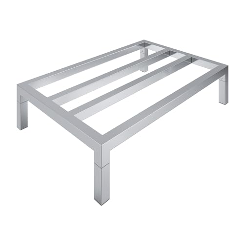 36" Long x 24" Wide | Height: 8" Off The Floor Aluminum Dunnage Rack | Storage in Restaurant, Kitchens and Garages and More! - size: 36" Long x 24" Wide | Height: 8" Off The Floor