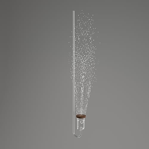 Acrylic CO2 Diffuser for Aquarium Over 50 Gallon Ceramic Disc | Acrylic diffuser, ceramic disc; fine mist - size: L-23mm