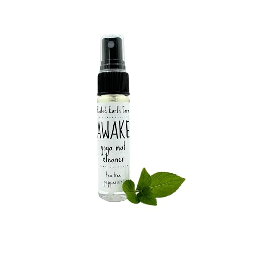 Awake Yoga Mat Cleanser - 1 fl oz - Peppermint and Tea Tree - Room and Body Spray