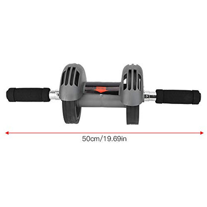 Abdominal Exercise Roller Wheel Ab Core Training Roller Ab Roller Workout Tool Double Wheel Fitness Roller for Boys Girls Gym Exercise