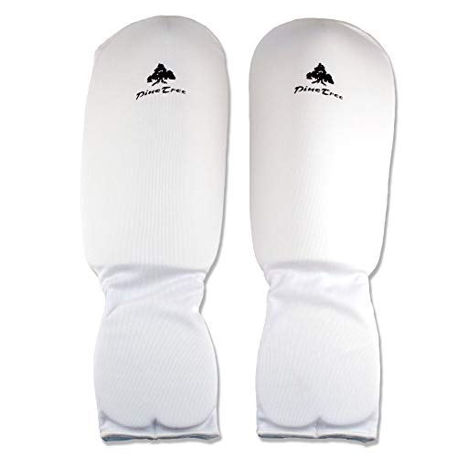 Pine Tree Martial Arts Taekwondo, Karate Training Cloth Fist & Forearm Pad - size: X-Large, style: White