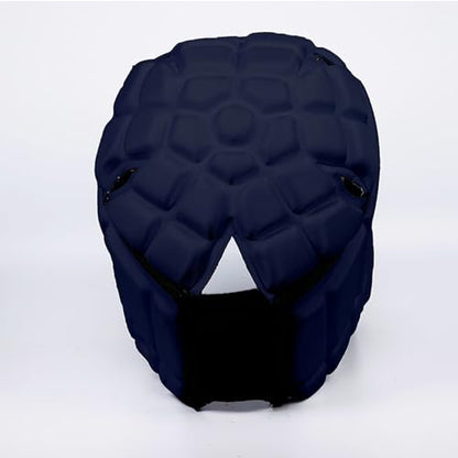 GameBreaker PRO Soft Headgear, D3O Protection for Football, Rugby, MMA, Lacrosse, Black, Medium, 7v7, Flag Football, Water Polo, Surfing - Adult and Youth - color: Navy Blue, size: Medium