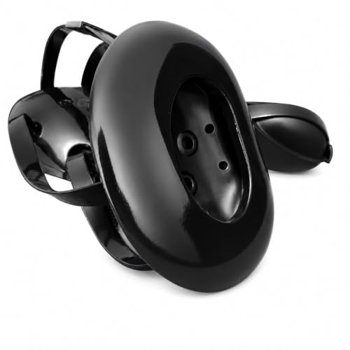 Wrestling Protective Headgear, Black, Impact Protection for Training and Competition