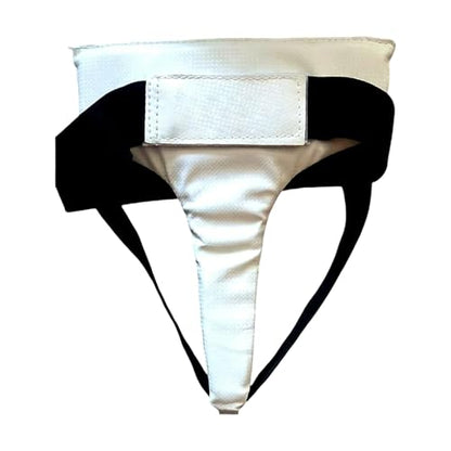 Protective Undergarment Cup Martial Art Groin Guard Suitable for Youth and Adults Engaged in High Impacts Combat Sports Combat Sports Groin Guard - color: Straw mat large