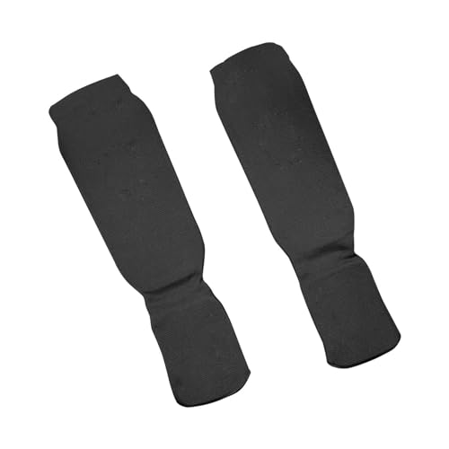 Kickboxing Shin Guard - Shin Kickboxing Pad, Lightweight Shin Instep | Padded Guards | Breathable Instep Guard Training, Easy to Handle Sparring Protective Gear, Shin Kick Pads for Adults - size: Medium