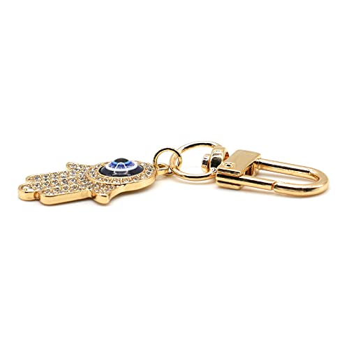Evil Eye Keychains Car Key Ring Bag Purse Charm for Women Men - Good Luck Amulet Protection - color: G