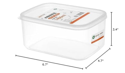 3PCS Produce saver containers for refrigerator(1400ML),Leakproof Food Storage Bins with lids,Fresh Plastic box Keep Fruit Vegetable Fresh longer. - size: 1400ml