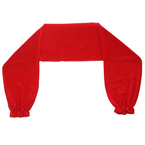 Sunscreen Long sleeves shawl UV Protection Sleeves Shawl Arm Sleeves for Women Golfing Riding Outdoor Activities - color: A-red