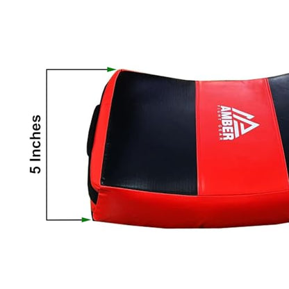Amber Fight Gear Curved Body Punching Shield Striking Kick Shield for Boxing Punching Pad Muay Thai Training Foot Target Strike Body Shield, MMA, TKD, Martial Arts, Karate Workout 25”x16”x5”