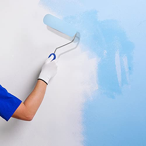 Mister Rui Foam Paint Roller, Mister Rui Foam Paint Roller Covers, 4 Inch Sponge Paint Roller, Pack of 50, High Density Foam Brings Even Finishes, Perfect for Cabinets, Cupboards, Doors - color: 50 Pcs 4" Foam Roller Cover